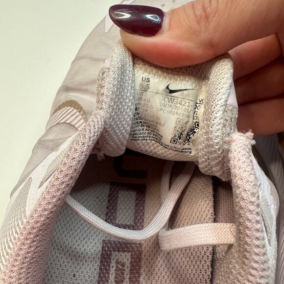 Nike Air Zoom Winflo 8 Light Violet Champagne Running Shoes - Picture 6 of 6